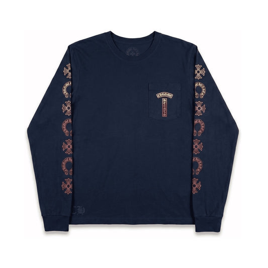 Chrome Hearts Gradient Logo Long-Sleeve